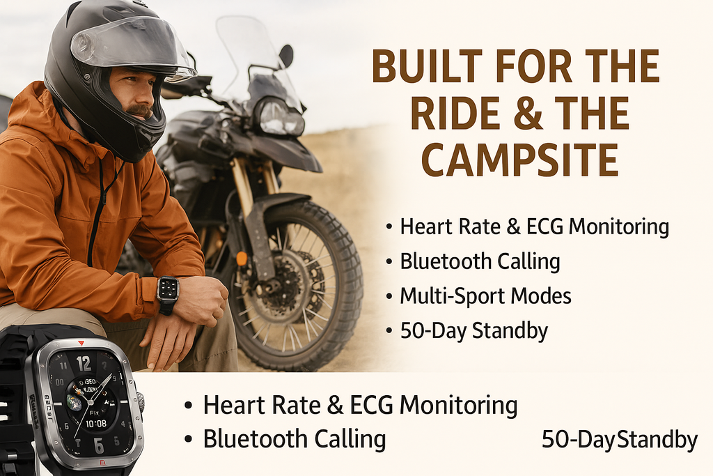 Ride Farther, Camp Smarter: Why This Rugged Smartwatch Belongs on Every Motorcycle Tour