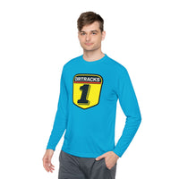 Motorcross Number Plate Lightweight Long Sleeve Tee Shirt