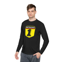 Motorcross Number Plate Lightweight Long Sleeve Tee Shirt