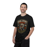 Dual Sport Motorcycle Helmet Graphic T-Shirt