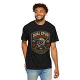 Dual Sport Motorcycle Helmet Graphic T-Shirt