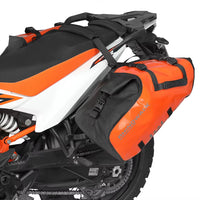 Rhinowalk 18L Rack Less Pannier Saddle Soft Bags for Motorcycle Bike Outdoor Adventure Waterproof Side Motorbike Drypack