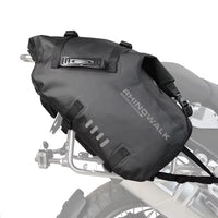Rhinowalk Motorcycle Waterproof Saddle Bag 48L Bike Tail Seat Luggage for Off/On Road ADV Long Distance Touring