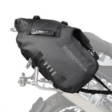 Rhinowalk Motorcycle Waterproof Saddle Bag 48L Bike Tail Seat Luggage for Off/On Road ADV Long Distance Touring