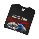 Motorcycle T-Shirt — "Built for Bad Decisions and Worse Terrain" Gen 1 KLR650
