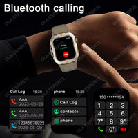2025 Smartwatch New GPS Smart Watch Men 2.01 Inch HD Display Screen GPS & Make/Receive Phone Calls 400Mah Battery Bracelet Women