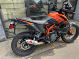 KTM 390 adventure side rack for  saddlebags and Mosko Moto bags