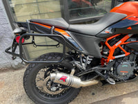 KTM 390 ADV luggage rack and saddlebag combo
