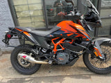 KTM 390 ADV luggage rack and saddlebag combo