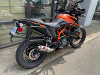 KTM 390 ADV luggage rack and saddlebag combo