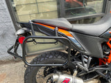 KTM 390 ADV luggage rack and saddlebag combo
