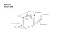 Yamaha Tenere 700 Pannier Rack 2020+