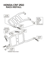 HONDA CRF250L/RALLY Rear Rack