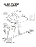 HONDA CRF250L/RALLY Rear Rack