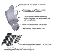 Skid plate for 1998-2023 Suzuki DR650
