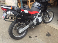 BMW F650gs,G650GS single cylinder multi use pannier rack