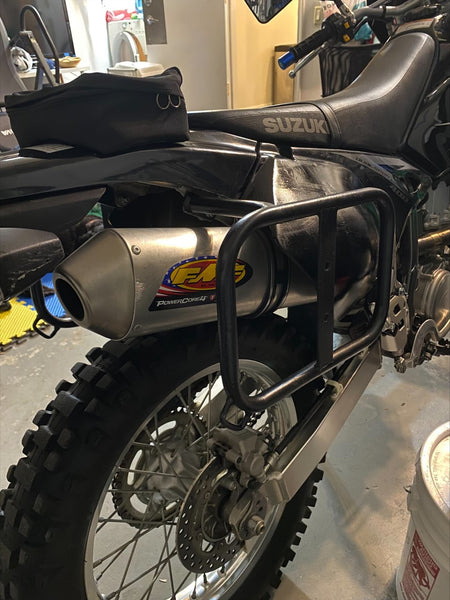 Suzuki DRZ400S-SM Saddlebag support racks Heavy duty – dirtracks.com