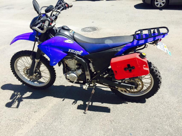 Yamaha WR250R / X heavy duty side racks for soft luggage – dirtracks.com