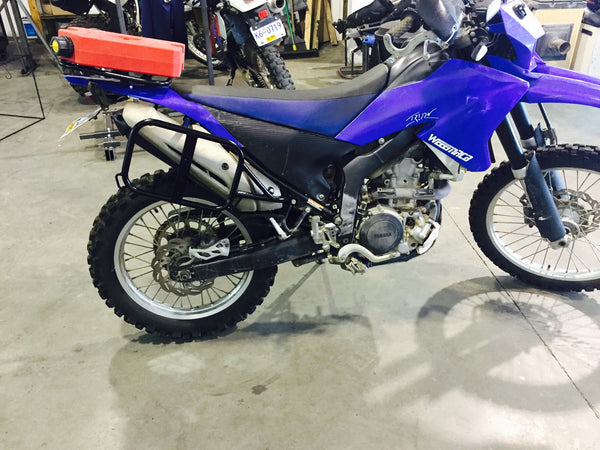 Yamaha WR250R / X heavy duty side racks for soft luggage – dirtracks.com