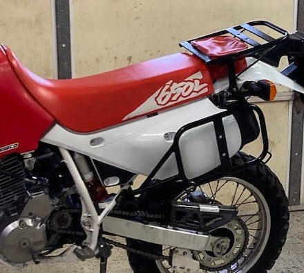 Xr650l Rear Rack Moose Honda XR650L Small Rear Cargo Rack 1993-2025 – dirtracks.com